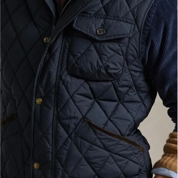 Polo Ralph Lauren Quilted Navy Vest